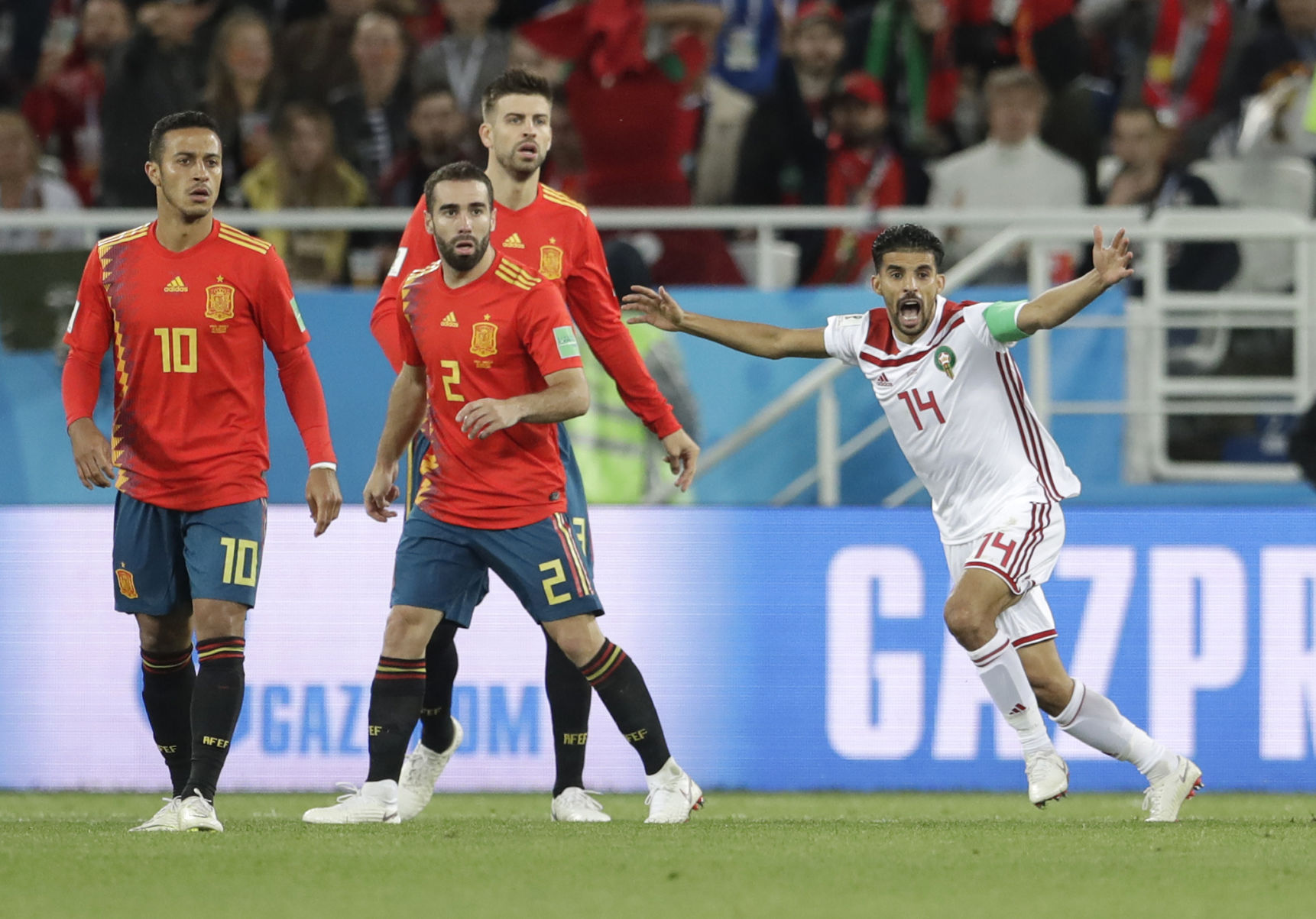 Spain and Morocco